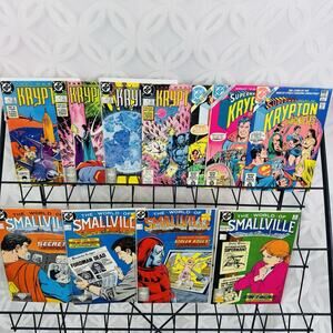 Superman World Of Smallville 1-4 Krypton Chronicles 1-3 World 1-4 MiniSeries Lot